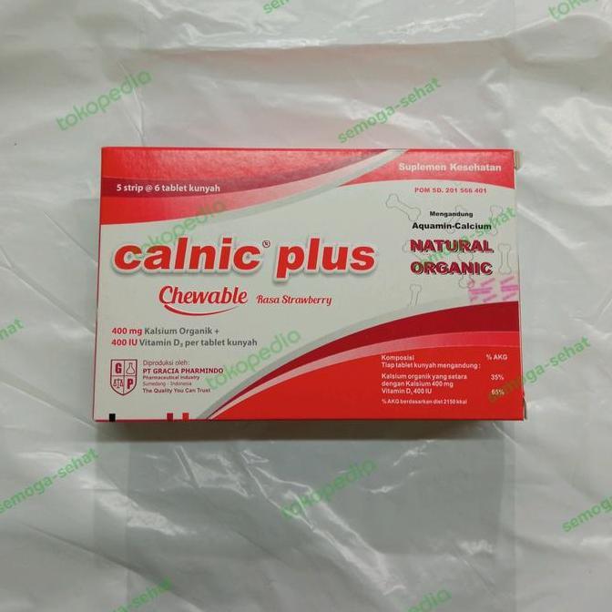 calnic plus chewable kunyah
