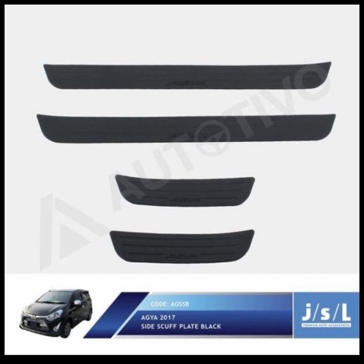 HOT DEAL AGYA 2017-2021 PAKET SILLPLATE SAMPING BELAKANG INJAKAN PINTU 