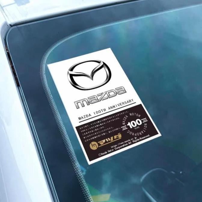 60Kelao - Stiker Kaca Depan Mobil Statis Anti Air / Stiker Mobil Gaya Retro/Pvc