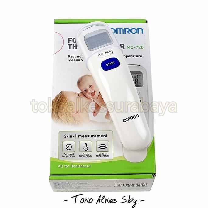 micell_huoa - forehead thermometer omron mc-720 / termometer dahi omron mc-720 /
