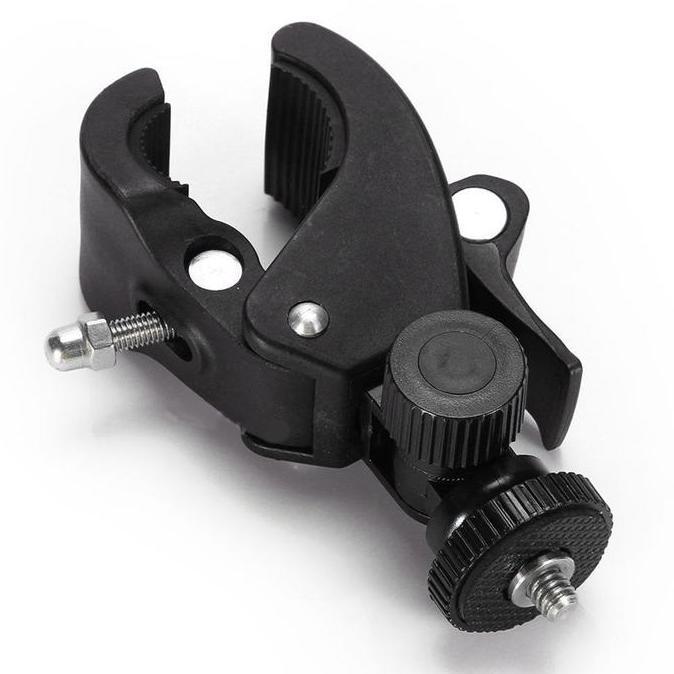 Universal Holder Clamp Plus U Mount Penjepit Tripod Light Stand Tiang