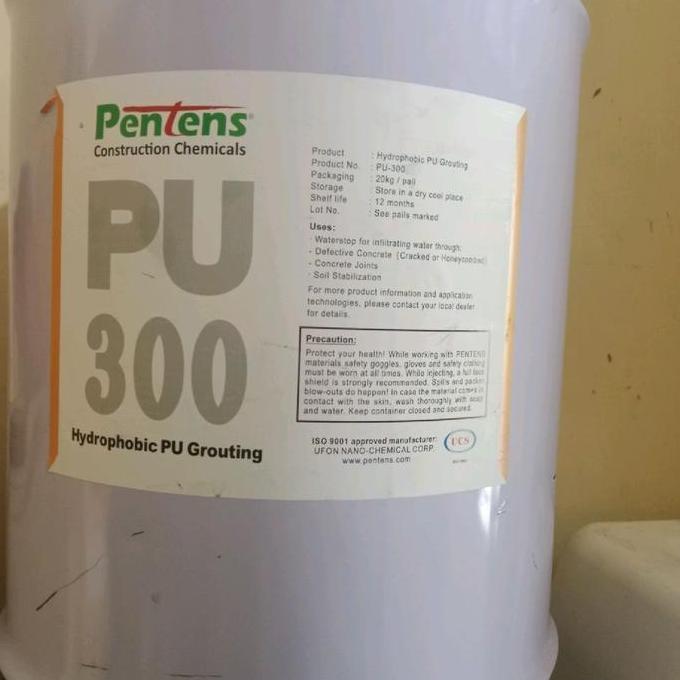 PU pantens 300 hydrophobic Pu grouting.