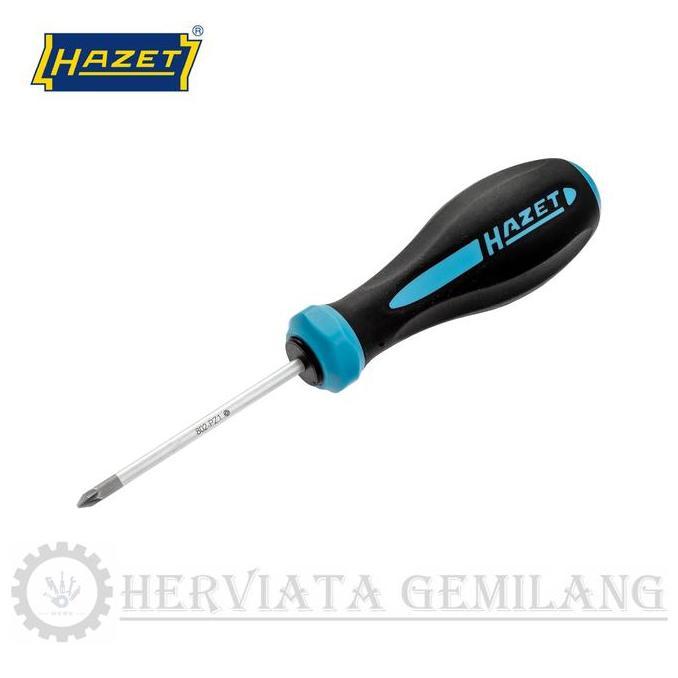 HOT SALE! HAZET HEXAnamic Pozidriv Screwdriver PZ1 / Obeng Plus