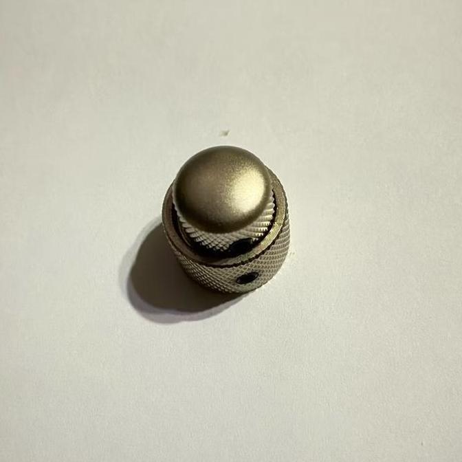 Murah Knop Potensio Tumpuk Chrome Hitam Untuk Bass Dan Gitar Elektrik Non COD