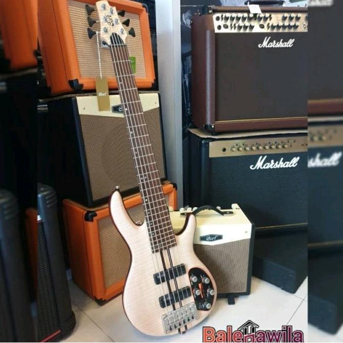Murah Guitar Bass Elektrik Cort A6 Plus FMMH OPN Gitar Bass Cort A6 Plus FMMH OPN Original Non COD
