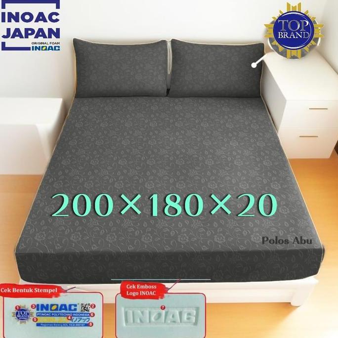 Kasur busa inoac ukuran 200x180x20 cm no. 1