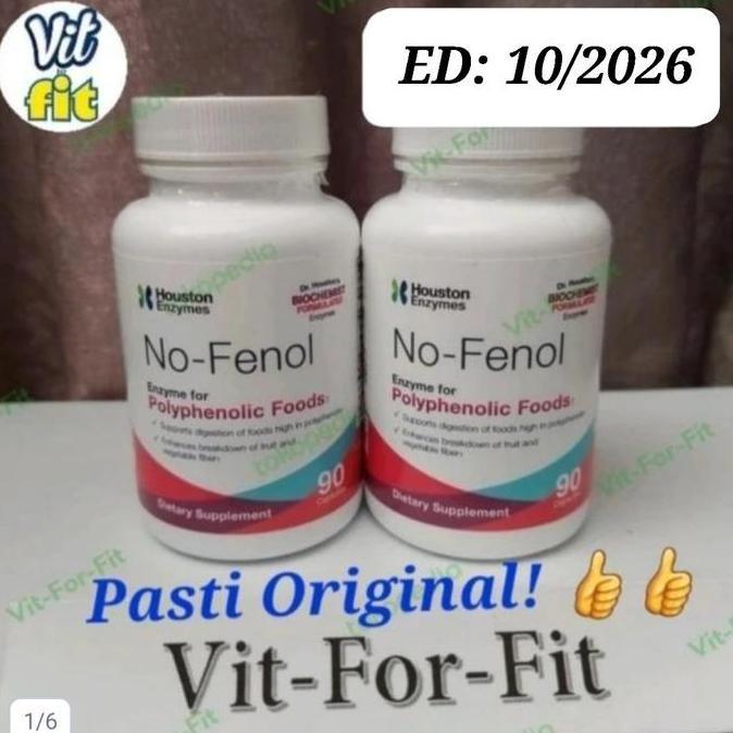 Houston Enzymes No-Fenol 90 capsules