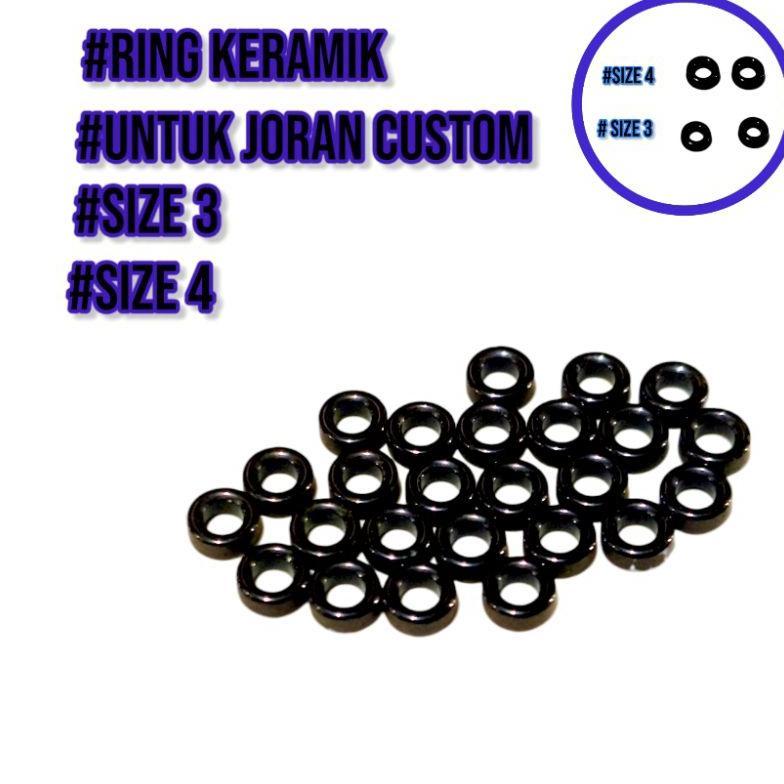 recommended` ring guide keramik size 3 4 untuk kolongan joran pancing custom tegek premium berkualit