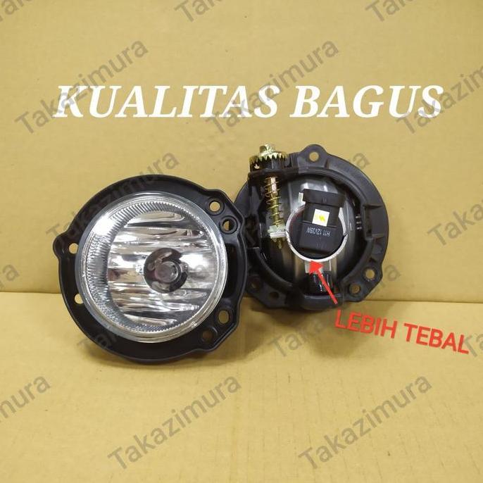 Foglamp fog lamp New Agya Ayla (ONLY KACA) Terlaris