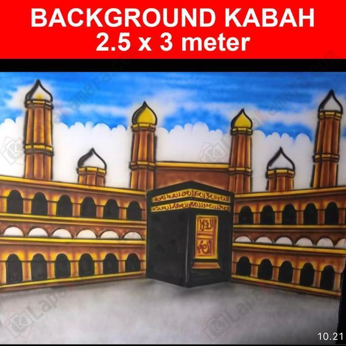 Background Manasik haji, backdrop kabah
