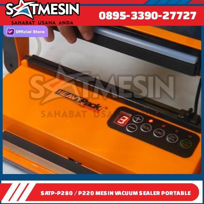 Vakum Sealer Vacum Seal Manual Basah Dn Kering DZ-P280 Satmesin DZ-280 (TERBAIK) (TERBARU) (TERMURAH