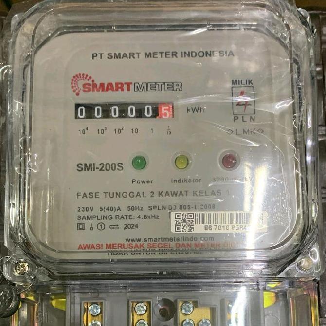 Mepora- Kwh Smart Meter Smi-200S Analog 1Phase 5(40) New