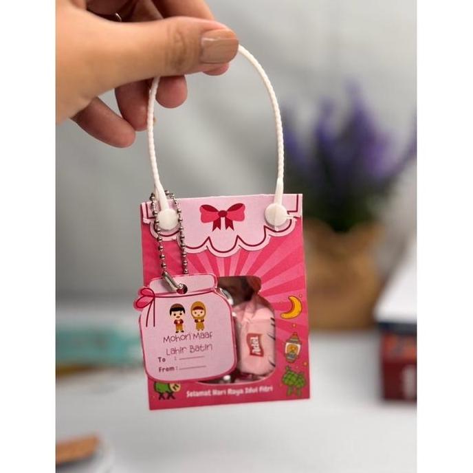 (BEST SELLER) 20 pcs Parcel Mini - Amplop Lebaran Lucu dan Unik Paper Kertas