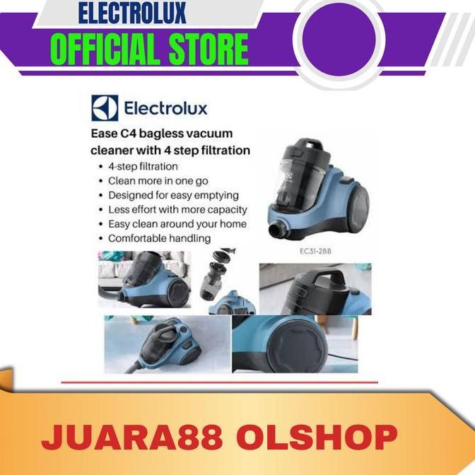 ELECTROLUX EC31-2BB VACUUM CLEANER BAGLESS EC31 2BB VACUM CLEANER (TERBAIK) (TERBARU) (TERMURAH)