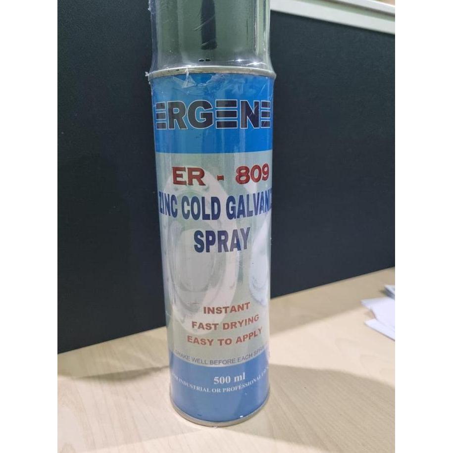 ERGENE ER.809 Zinc Rich Cold Galvanize - 500ml - Semprot - Galvanis Terlaris