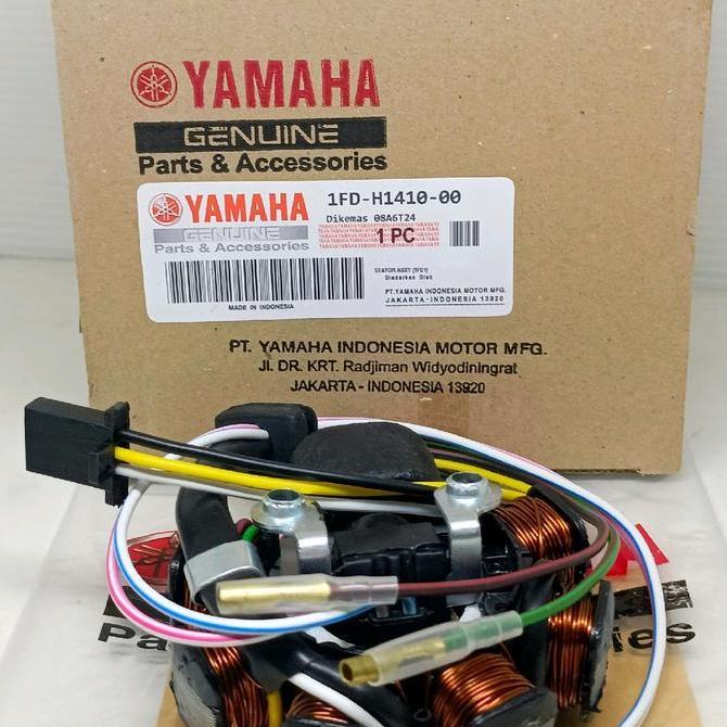 Spull Stator Assy Yamaha Fizr Force 1 Original Motorcycle Sparepart