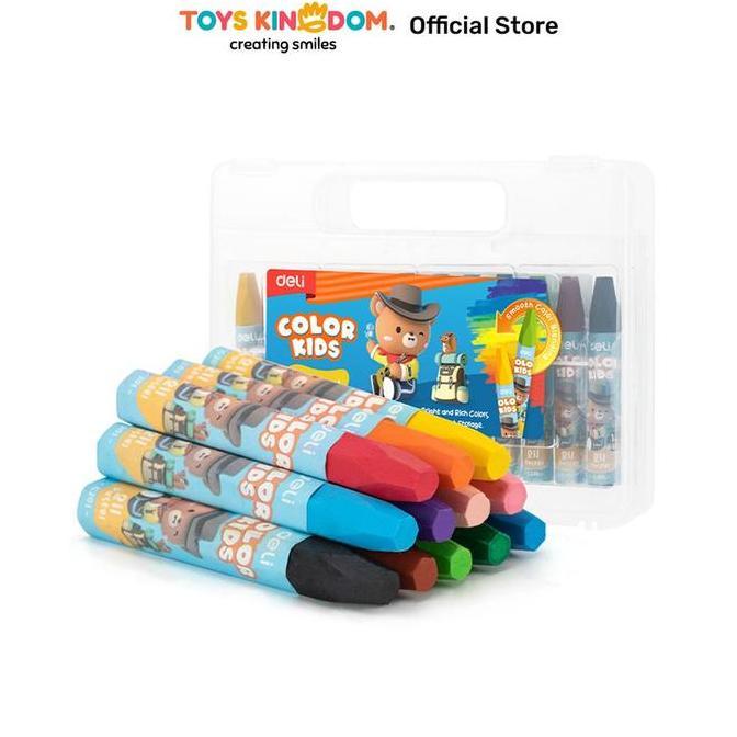 Toys Kingdom Deli Set 12 Pcs Oil Pastel Ec20104