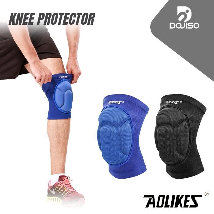 Knee Pad Aolikes A-0217 1PCS ORIGINAL Pelindung Lutut Deker Lutut Kneepad Futsal Voli Badminton