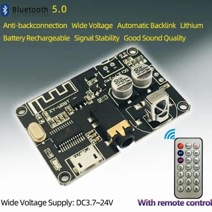 Trikikal- Xy-Wrbt Xy-Wrbt Mp3 Bluetooth 5.0 Audio 3.7-24V Good Project Amplifier