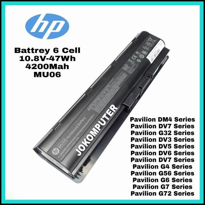 Baterai Laptop HP Pavilion G4 Series Original best seller