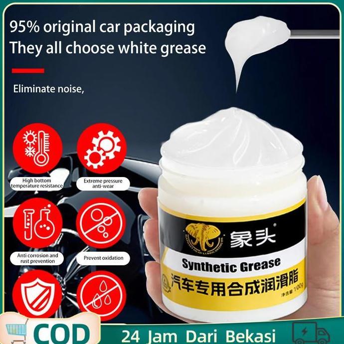 mz_fiktra - grease gemuk / gemuk pelumas / gemuk grease / putih sintetis pelumas otomotif kendaraan