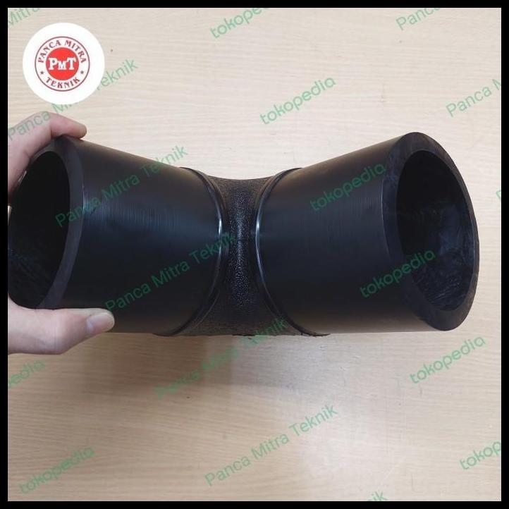 TERLARIS ELBOW HDPE 90 4" INCH (110MM) PN16 / ELBOW BUTT FUSION HDPE 
