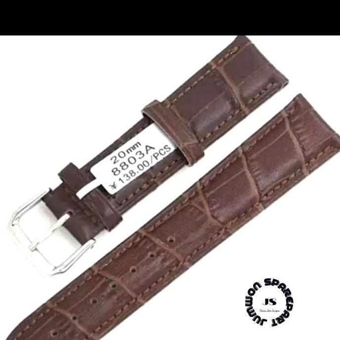 Wgwg- Tali Jam Tangan Kulit Time King Leather Strap Time King Original