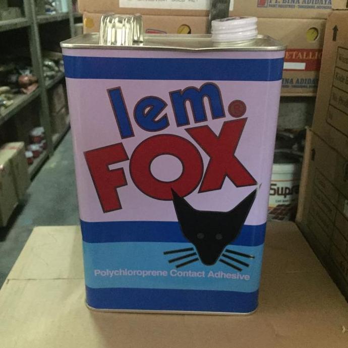 Qnqx- Lem Fox Kuning Galon Biru 2.5 Kg
