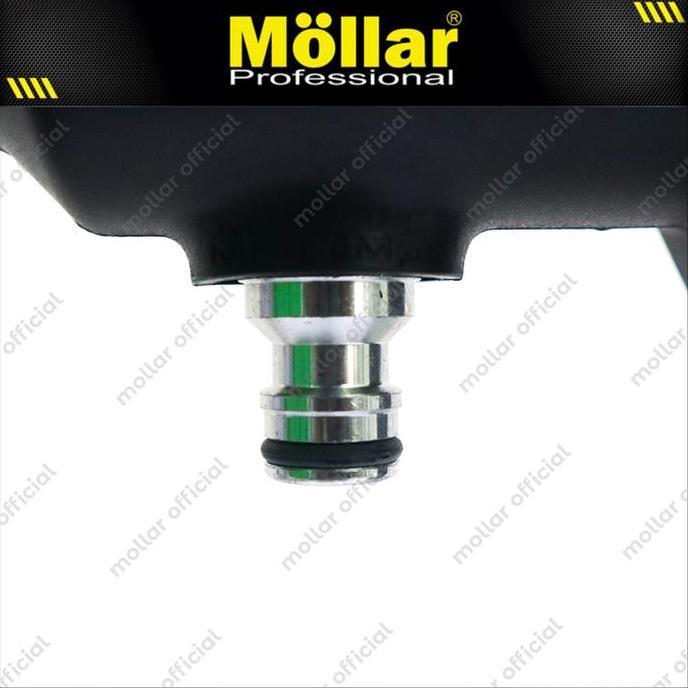 Mollar 20500 Mesin Cuci Steam Motor Baterai 21V Cordless Jet Cleaner