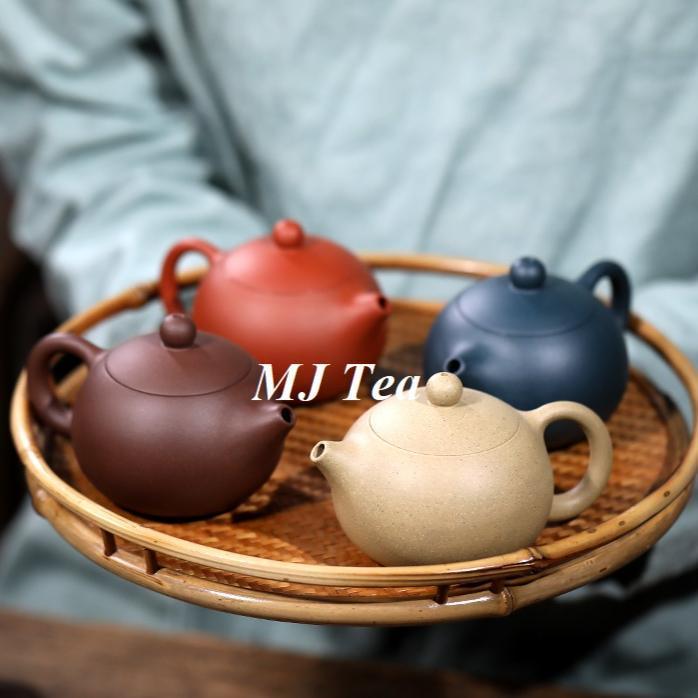 Yixing purple sand teapot Handmade small capacity teapot 120ml