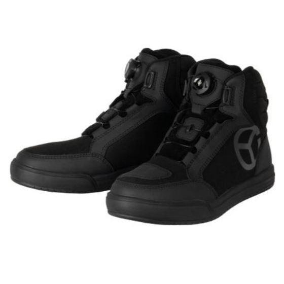 SEPATU YELLOW CORN YS-002 BLACK/GUNMENTAL | SEPATU RIDING | ORIGINAL