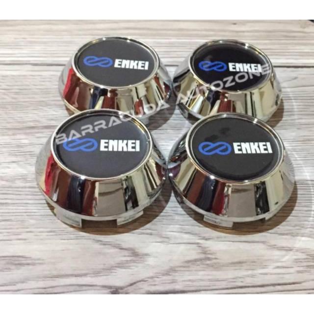 Tutup Dop Velg Racing As Roda Ban Mobil Enkei Chrome Diameter Kaki 6Cm Original Dan Terpercaya