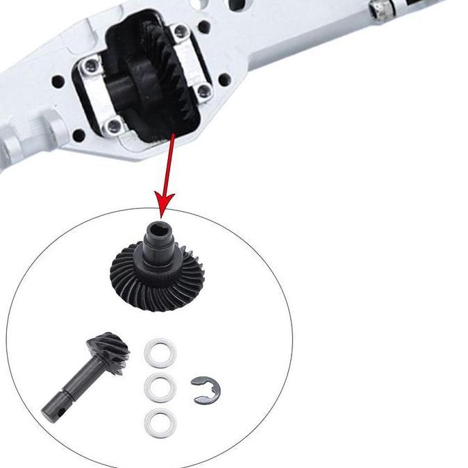 Front Rear Gardan Portal Axle Rc Axial Scx10 Iii 1/10 Axle Integrated