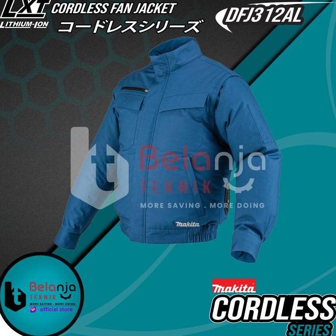 Makita Cordless Fan Jacket Size L Jaket Kipas Angin Ukuran L DFJ312AL