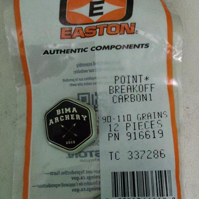 Point Easton Break Off Arrow Carbon One | Bima Archery Panah Panahan