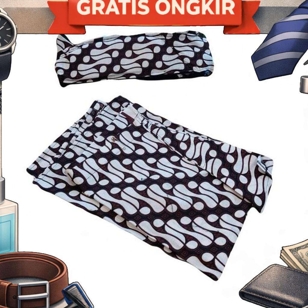 Set Sembong / Sapit Urang + Blangkon Jawa / Sunda