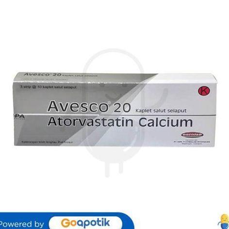 Hyedna- Avesco 20 Mg Box 30 Kaplet