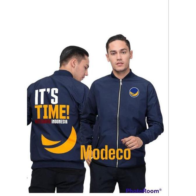 Kirimcoyy- Terlaris Jaket Bomber Nasdem Indonesia - Jaket Nasdem