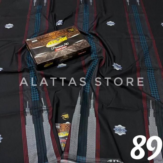 Otwkirim- Sarung Atlas Premium 790 Songket Spesial Sarung Atlas Super 790 Songket Dobi Original/Saru