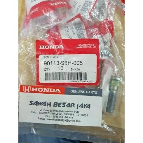 Baut Roda Mobil Honda Brio Civic Freed Hrv Brv Mobilio Jazz City Termurah