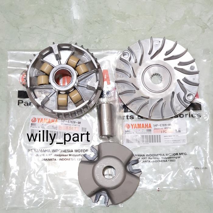 RUMAH ROLLER SET + KIPAS RUMAH ROLLER MIO J / XRIDE / MIO SOUL GT 110