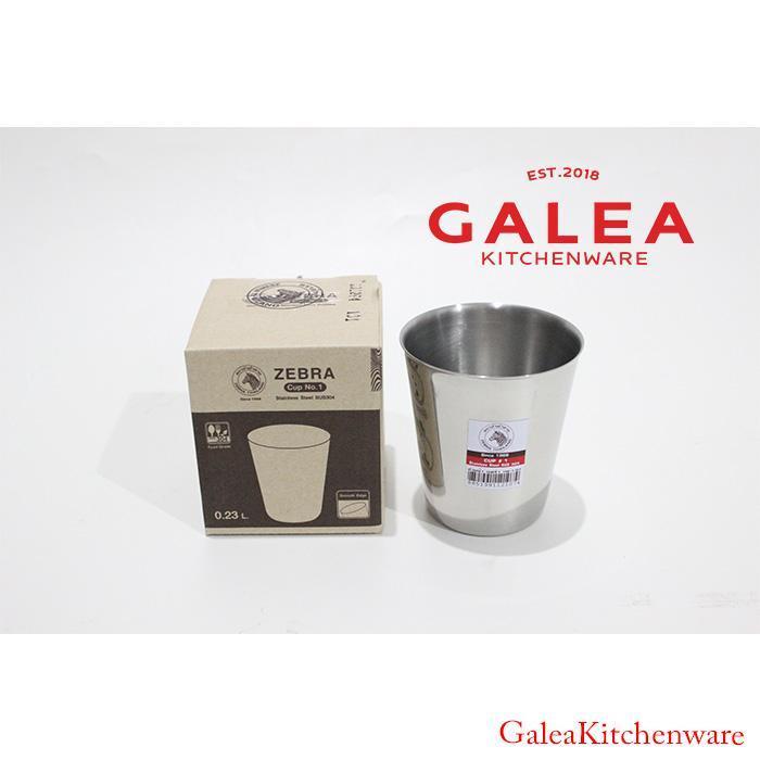 Cangkir Stainless Zebra Cup 1 112107 Cangkir Kecil