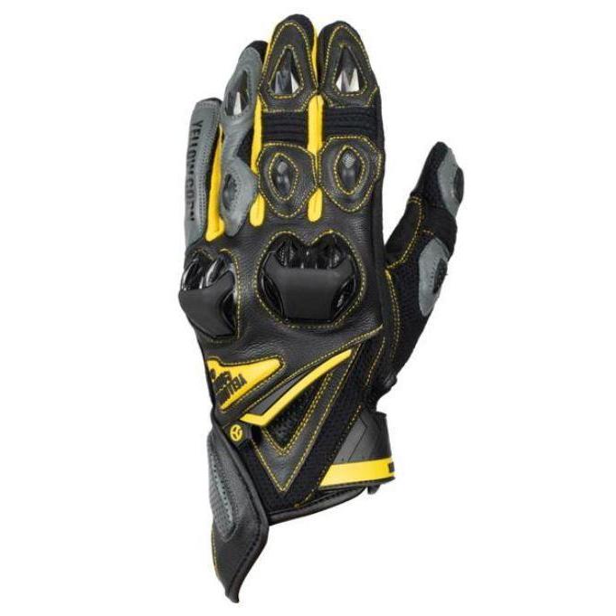 GLOVE YELLOW CORN YG-346 BLACK/YELLOW | SARUNG TANGAN MOTOR | ORIGINAL