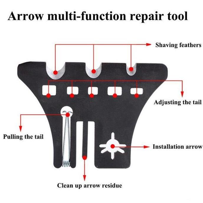 Promo Alat Reparasi Repair Cleaner Tool Removing Nock Arrow Anak Panah