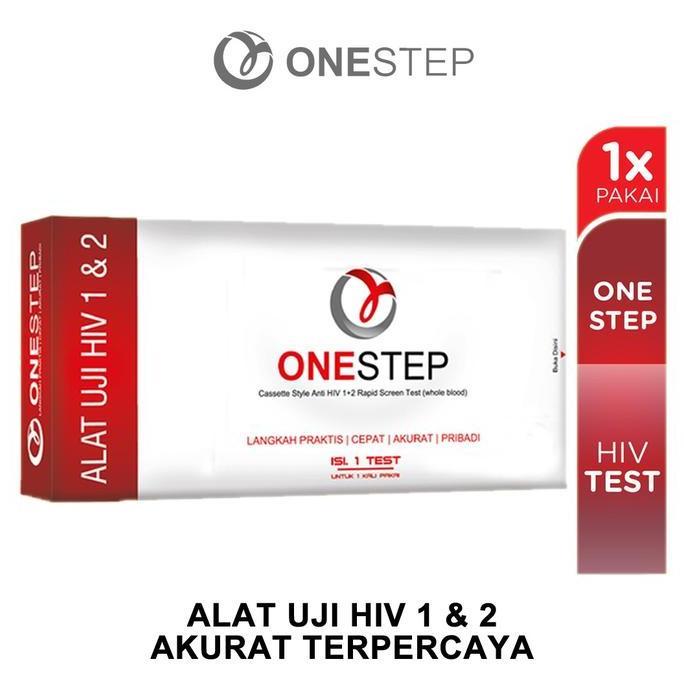 Cod,Bisa- Unilac Onestep Hiv Test - Alat Tes Hiv Aids 99% Akurat Dengan Privasi Terjaga