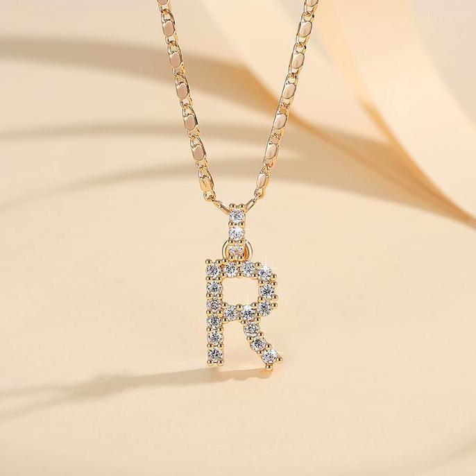 Kilaugaya- Y009 Kalung Huruf Titanium Wanita Fashion Kalung Jewellery Necklace