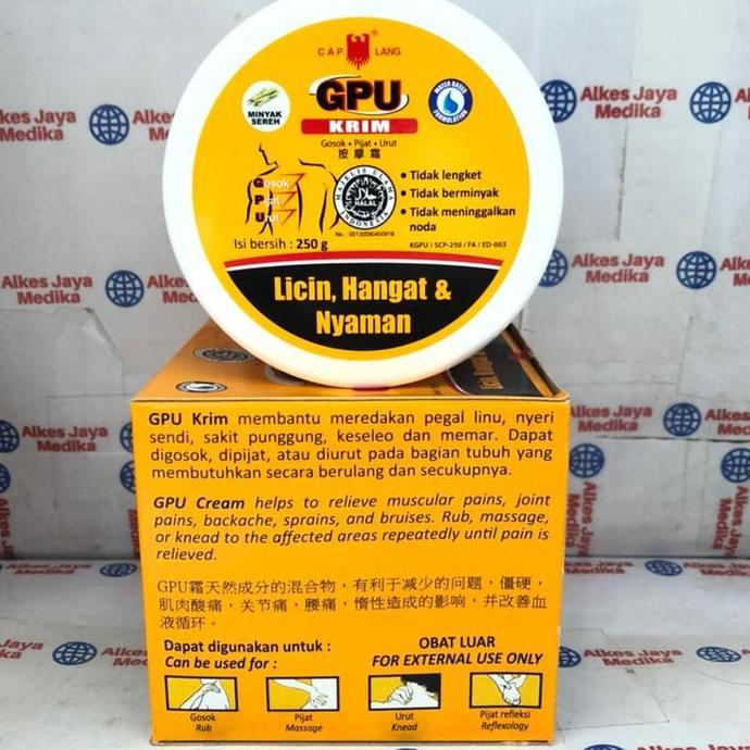 Cod,Bisa- Gpu Krim 250 Gram - Krim Pereda Nyeri Otot