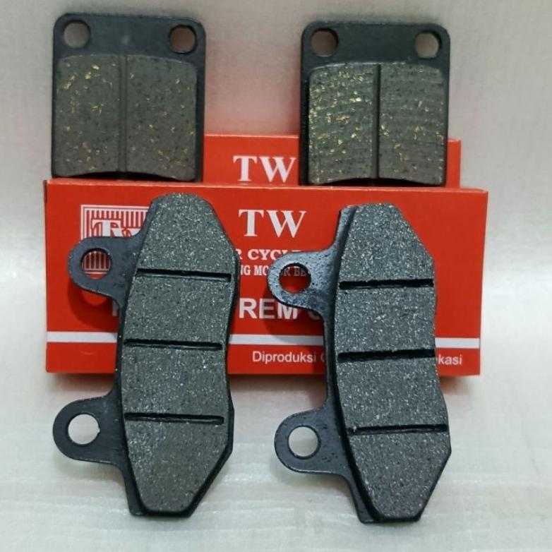 KAMPAS REM DEPAN BELAKANG MOTOR MINI TRAIL 4 TAK 110-125CC( SEPASANG )