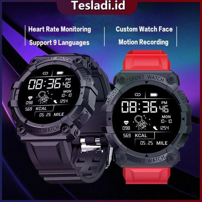 Smartwatch Fd68 Jam Tangan Pria Wanita Digital Bluetooth Sport Watch