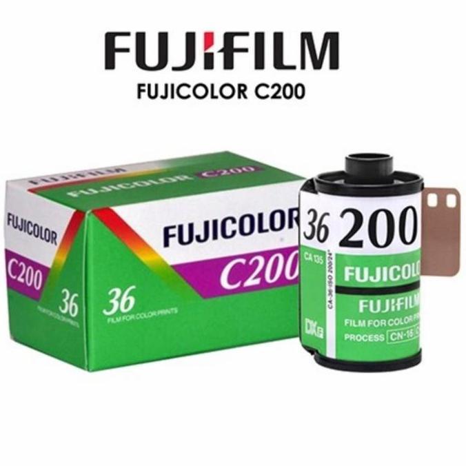 ROLL FILM 35mm FUJI COLOR C200 ASA 200 Foto Accessories Camera Kamera [terbaik]